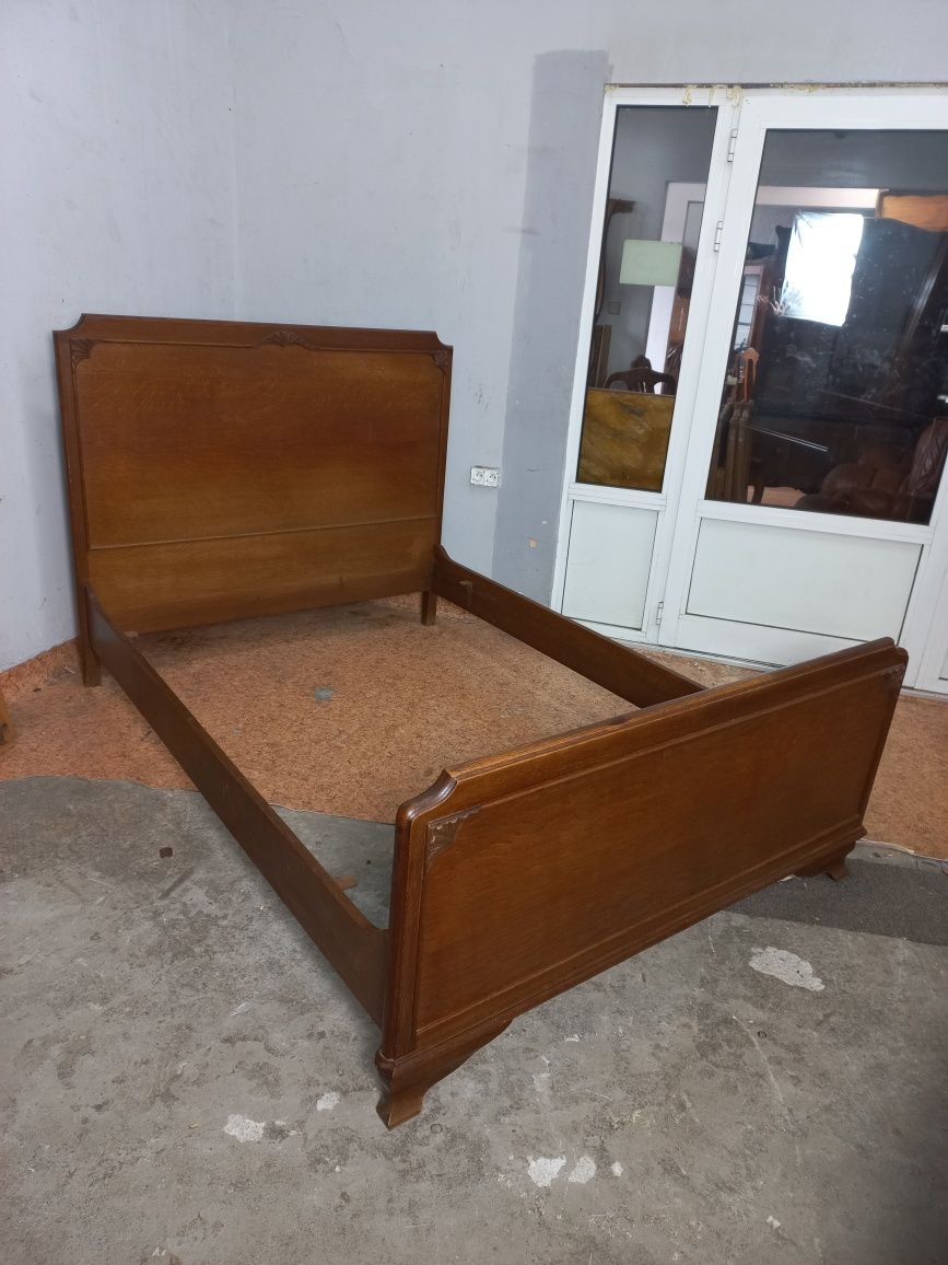 Stare łóżko drewniane Francja nr 10