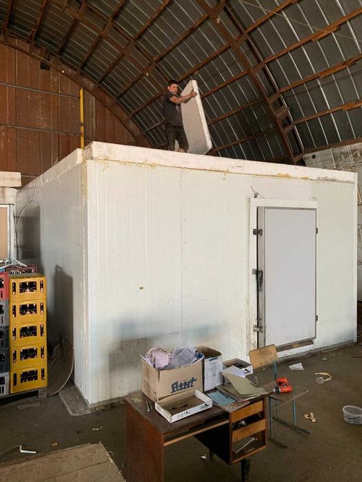 КАМЕРА морозильна, холодильна, сендвіч панелі б/у продається