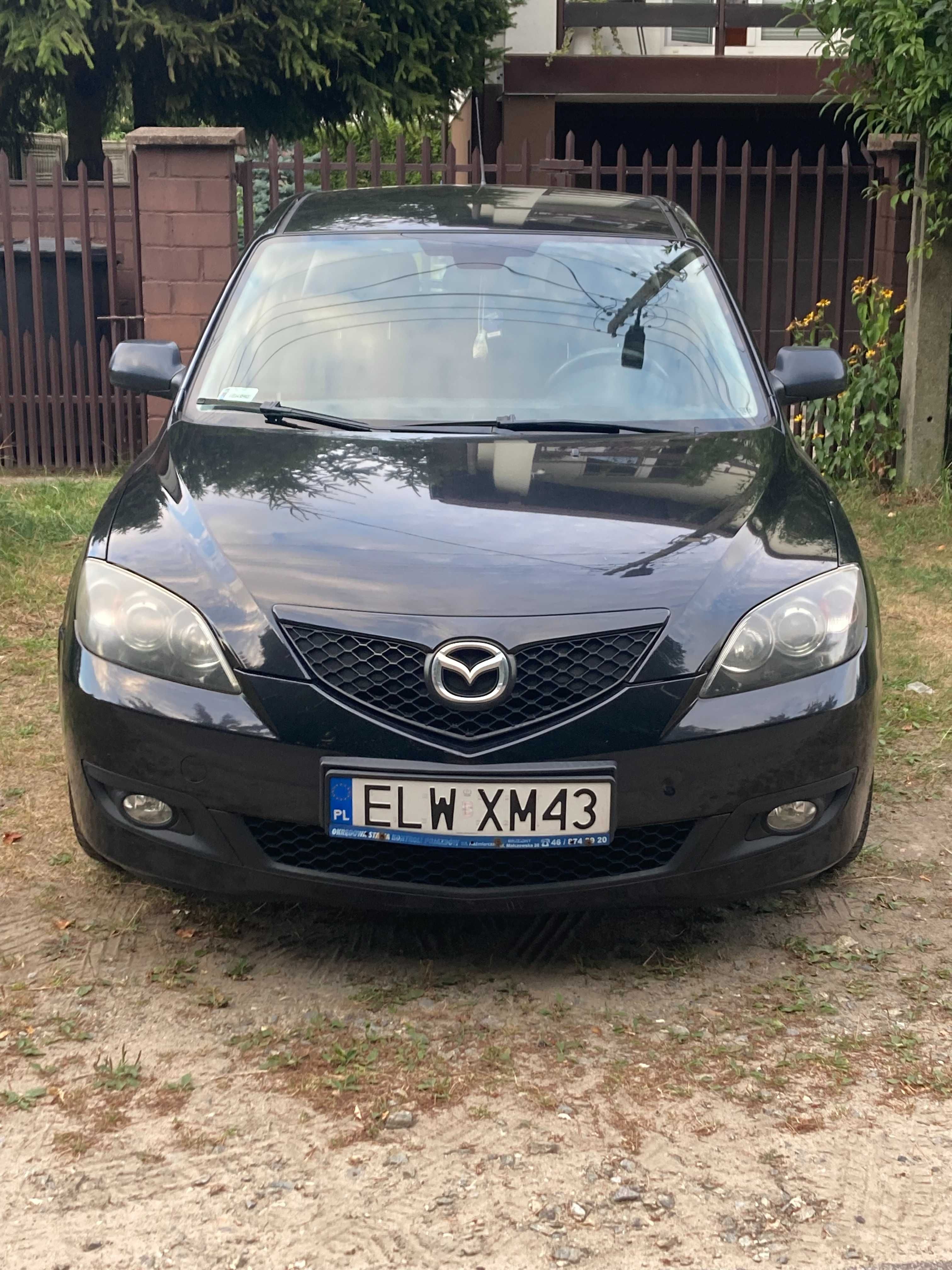 Mazda 3 benzyna 1.6 2007 r. klima, opony zimowe