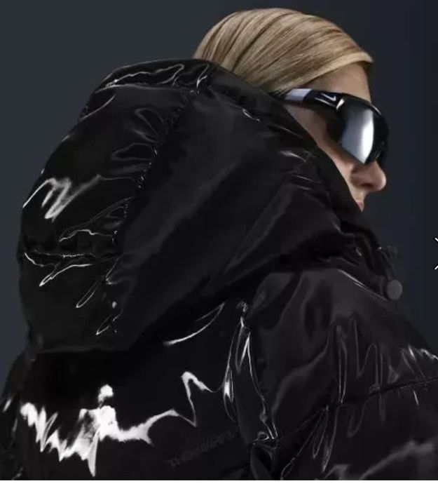 Пуховик пальто женский Nike W Nsw Tf Os Shn Snfl Wnpfr Pka