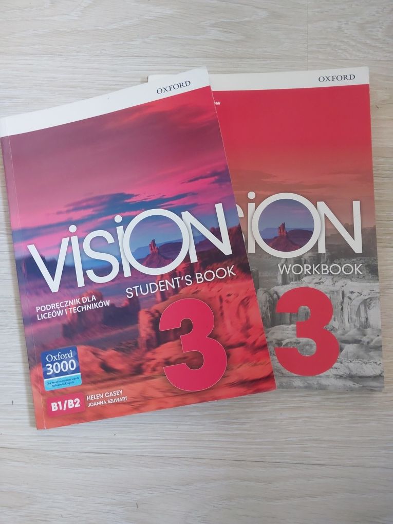 Podręcznik i ćwiczenia vision 3