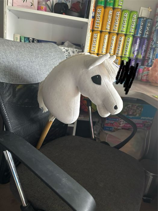 Hobby horse biały