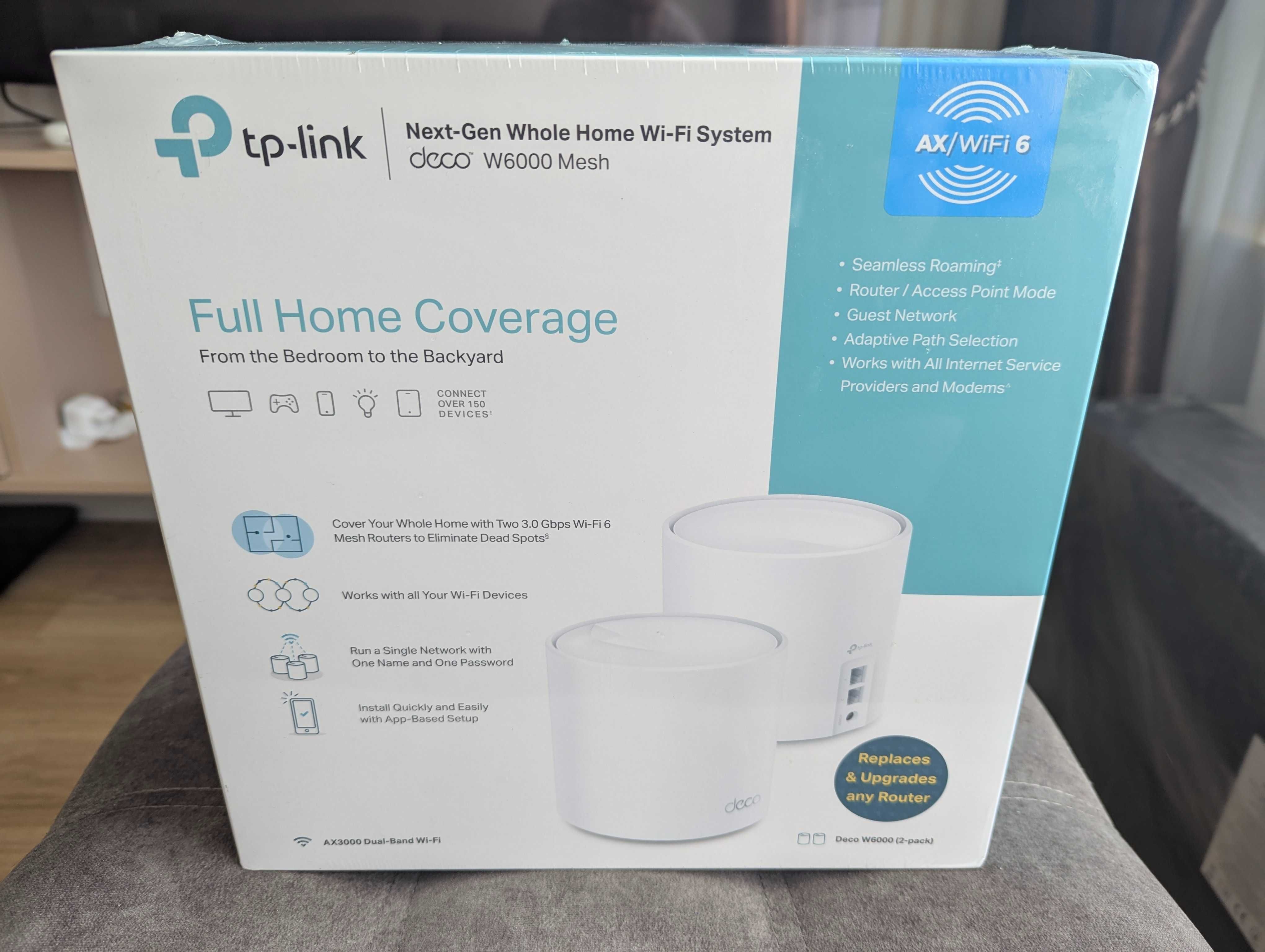 TP-Link Deco W6000 (TP-Link x60) мesh роутер