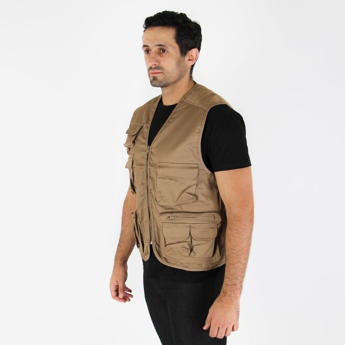 Colete trabalho multibolsos