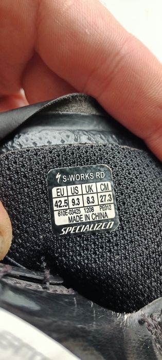 Велотуфлі Велотуфли Specialized S-Works RD