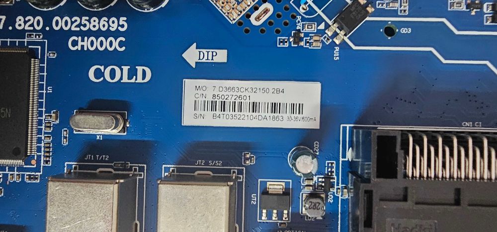 Placa TV LED Princess Ary II (LGR32G7L-EST)