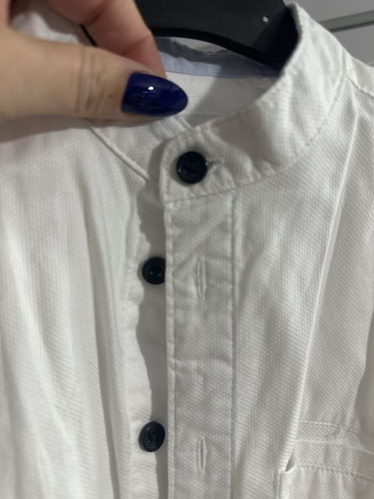 Piekna koszula ze stojka smyk 134