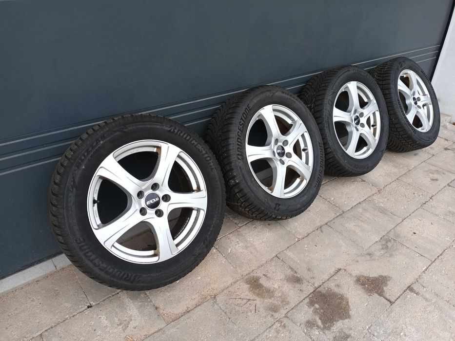 Koła zimowe FORD, VOLVO 5x108 /Alufelgi + opony BRIDGESTONE 235/55 R17