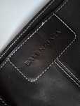 Torba skórzana shopper grafit Balenciaga