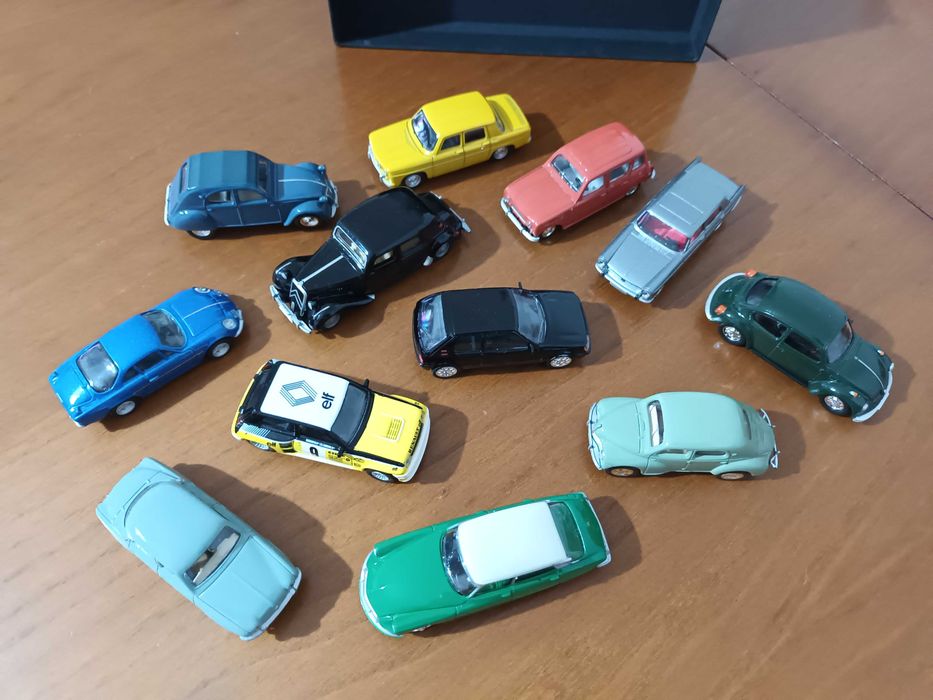 12 Carrinhos Miniatura 1/64 da Norev