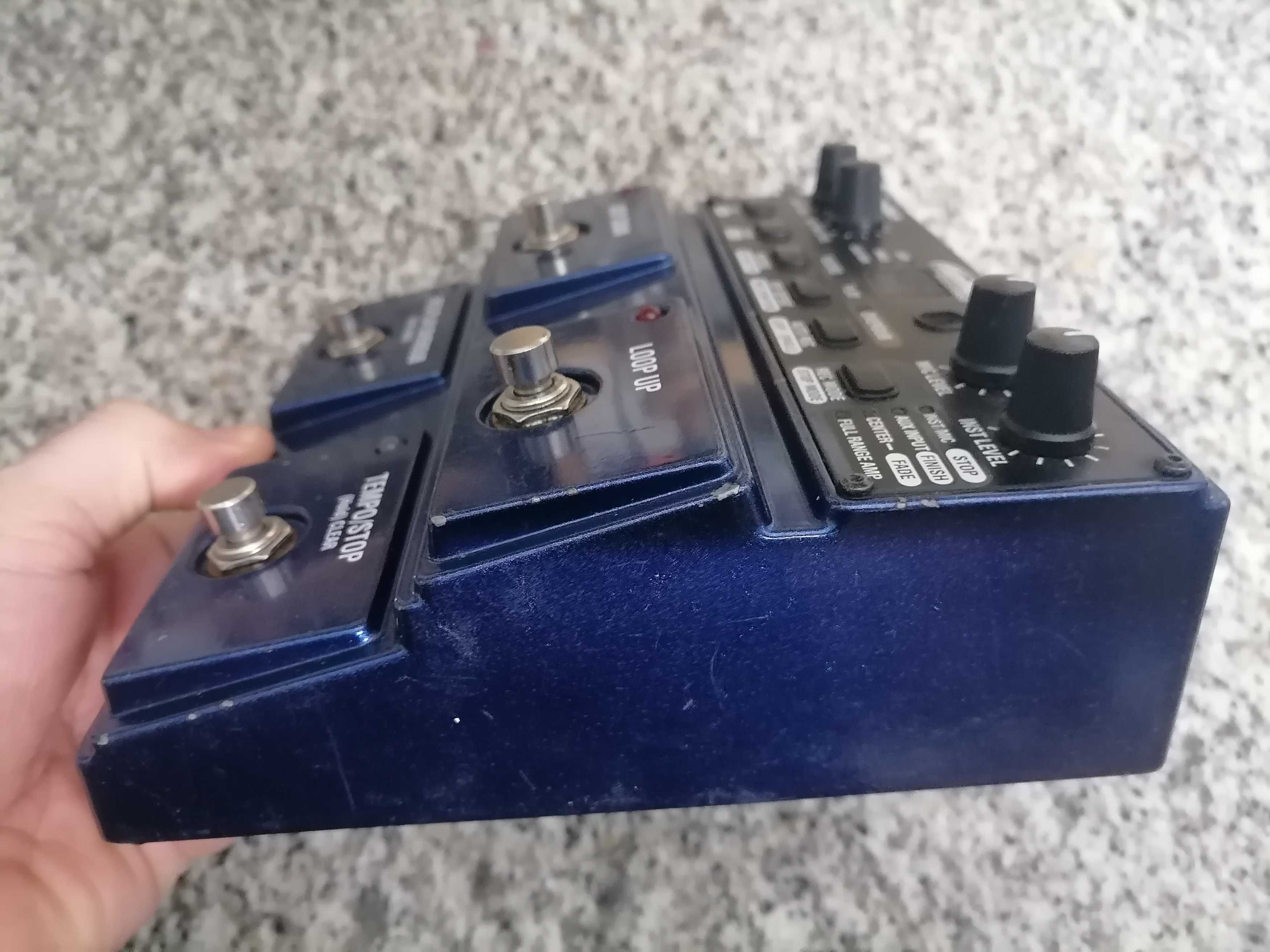 Digitech Jamman Stereo looper/phrase sampler (para peças ou reparação)