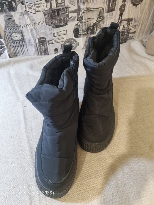 Сапоги зимові дутіки