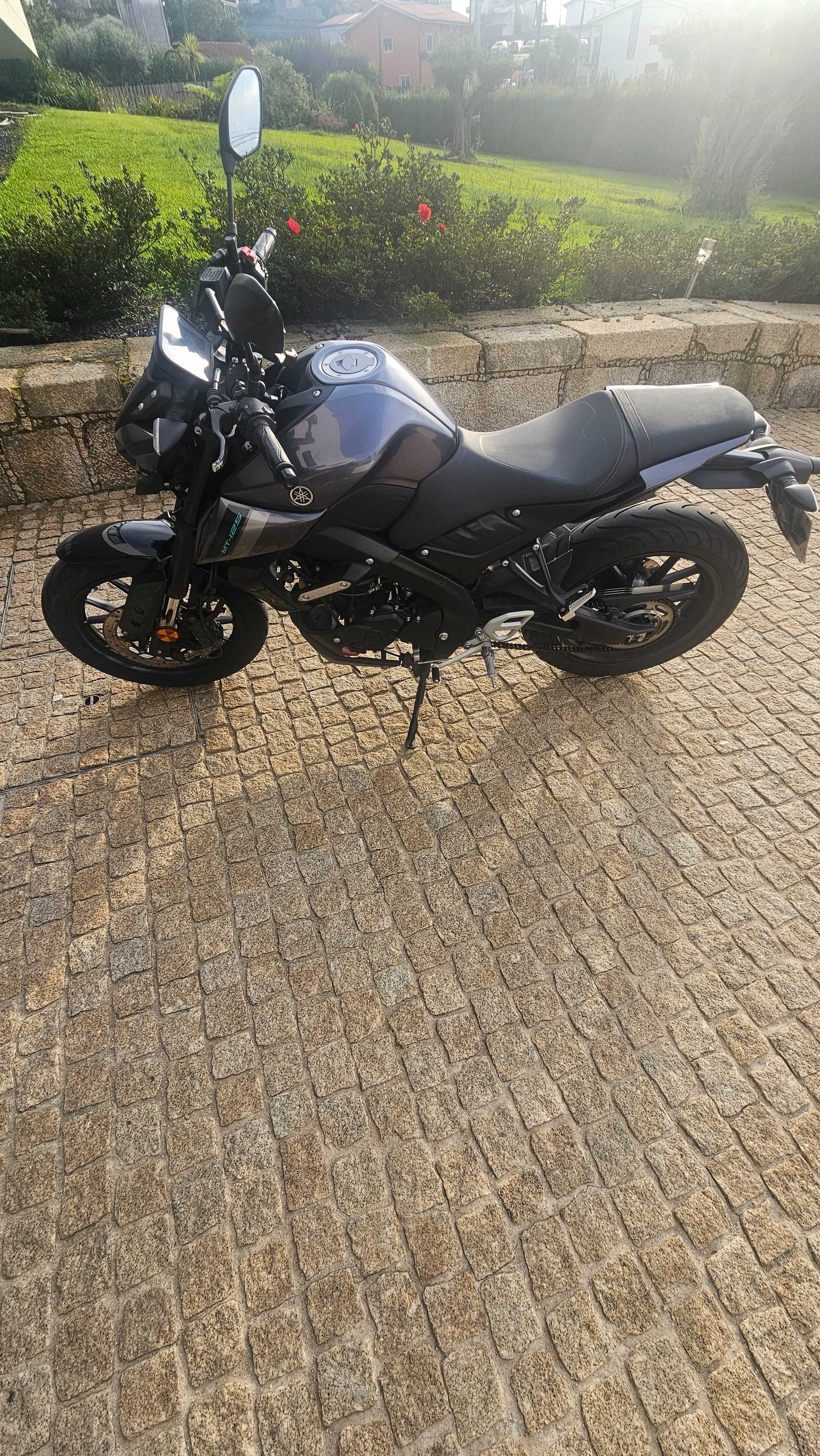 Mota yamaha 125  mt