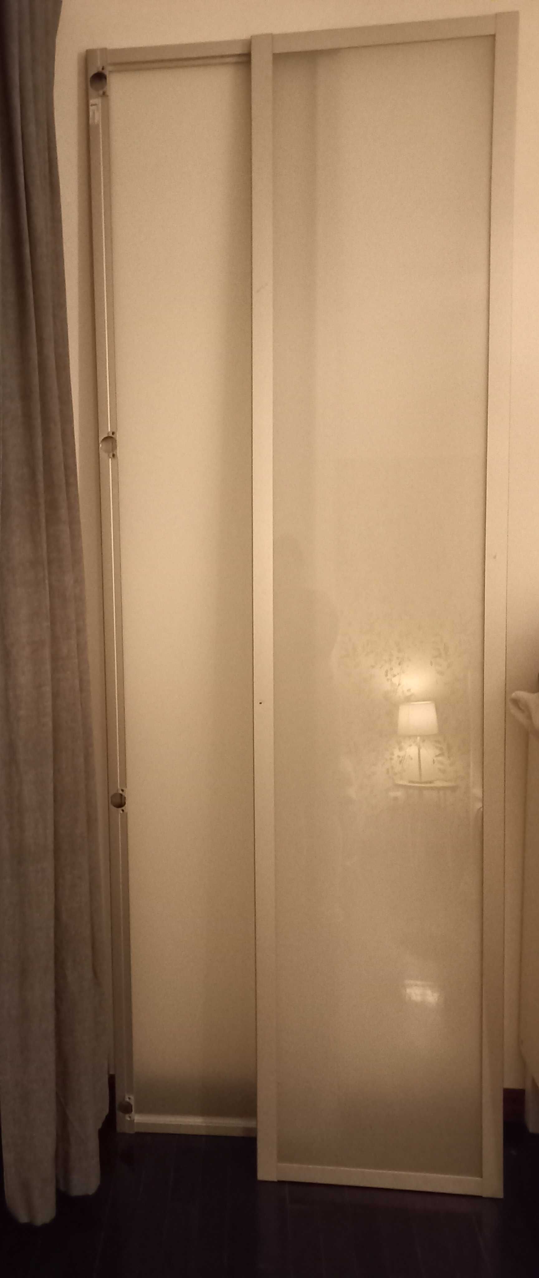 Portas de roupeiro de vidro Pax Drammen