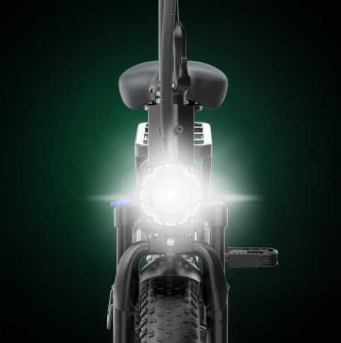 Rower elektryczny Ovivo Hyper V2 Pro - fatbike, składak, duży zasięg