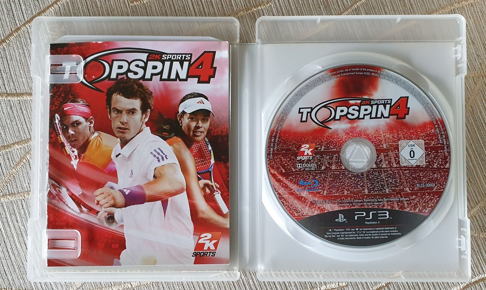 Jogo Ps3 Topspin 4