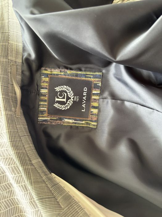 Garnitur ślubny, krata, LAVARD