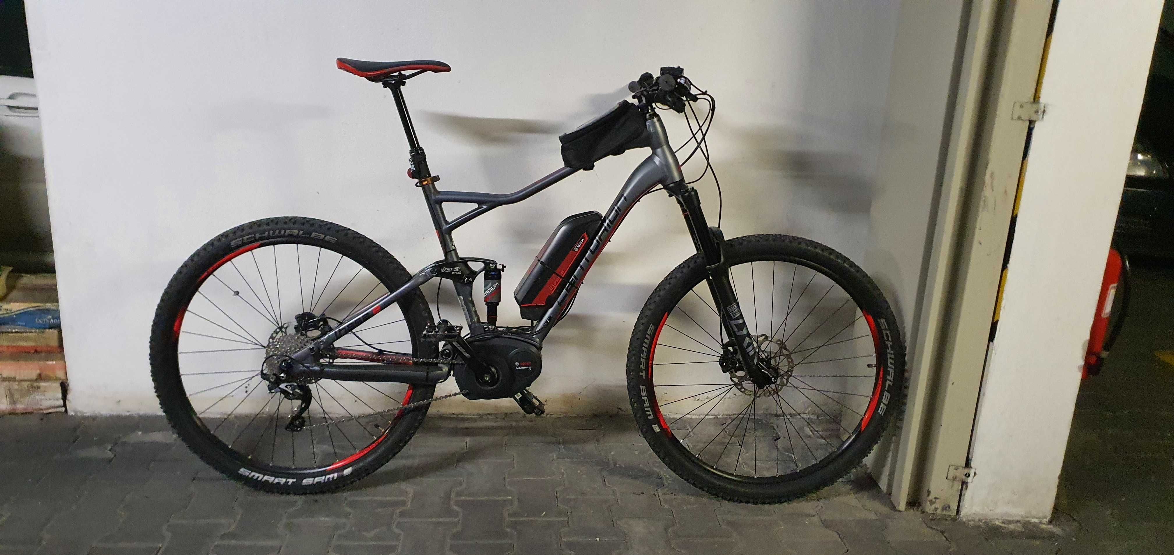 e-bike MTB full suspension