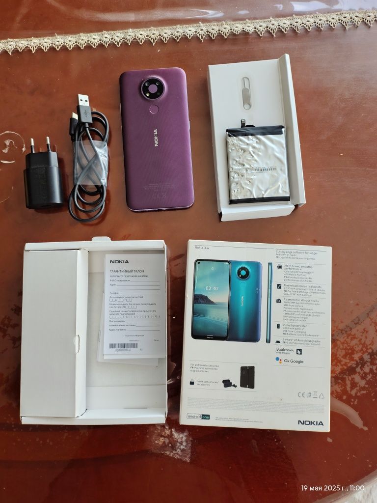 Смартфон Nokia 3.4