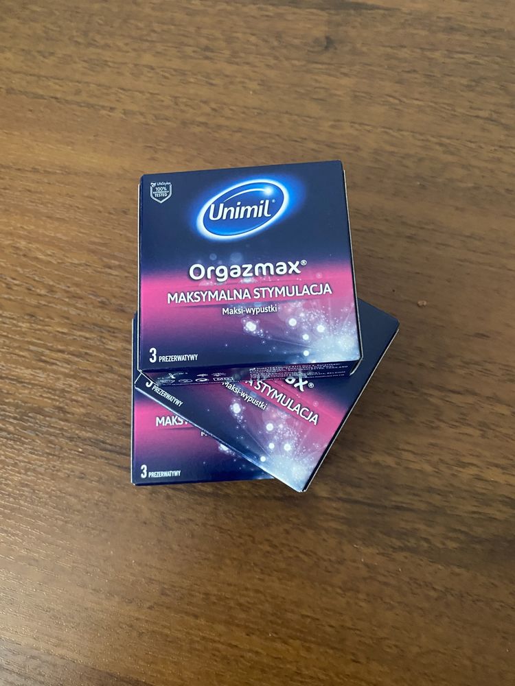 Unimil OrgazMAX Condoms 3 шт - стимулюючі