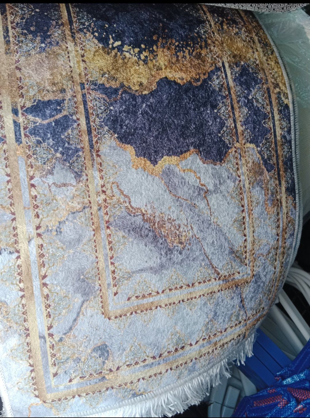 Nowe dywaniki 40x60cm 9 wzorów liście Versac marmur
