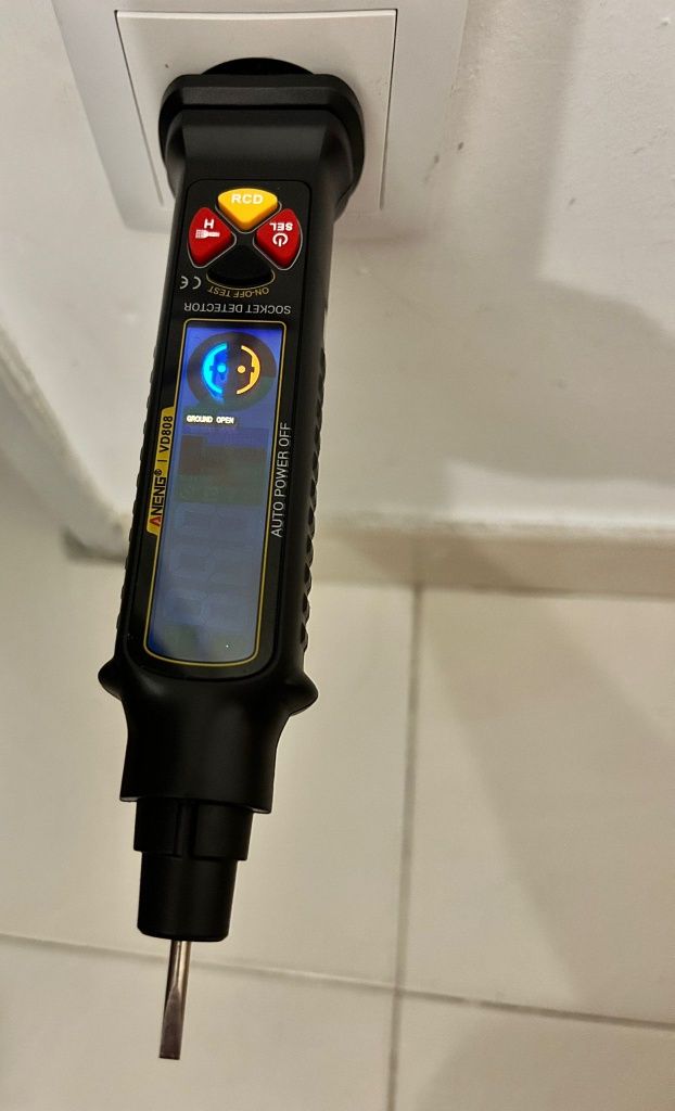 Analisador de Circuito de Tomadas
