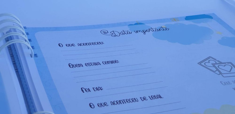 Livro do bebe personalizado