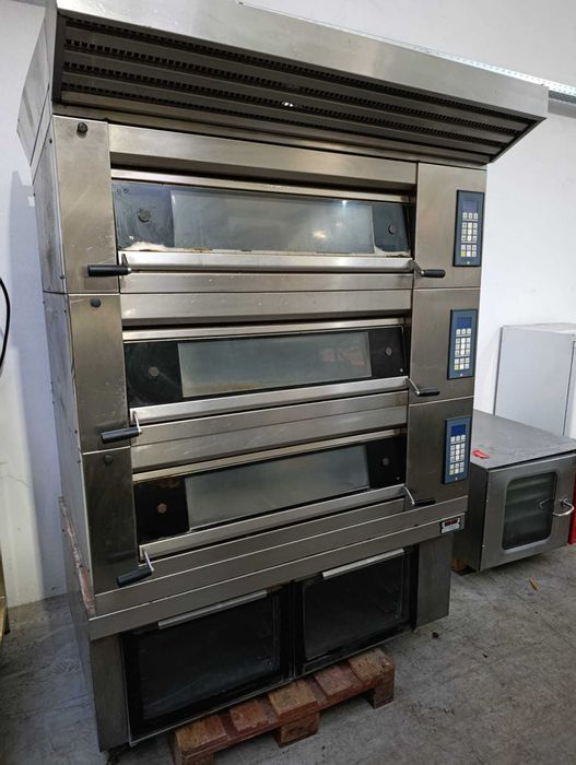 Forno pão / padaria / pastelaria RAMALHOS 3 camaras + estufa (ano 2018