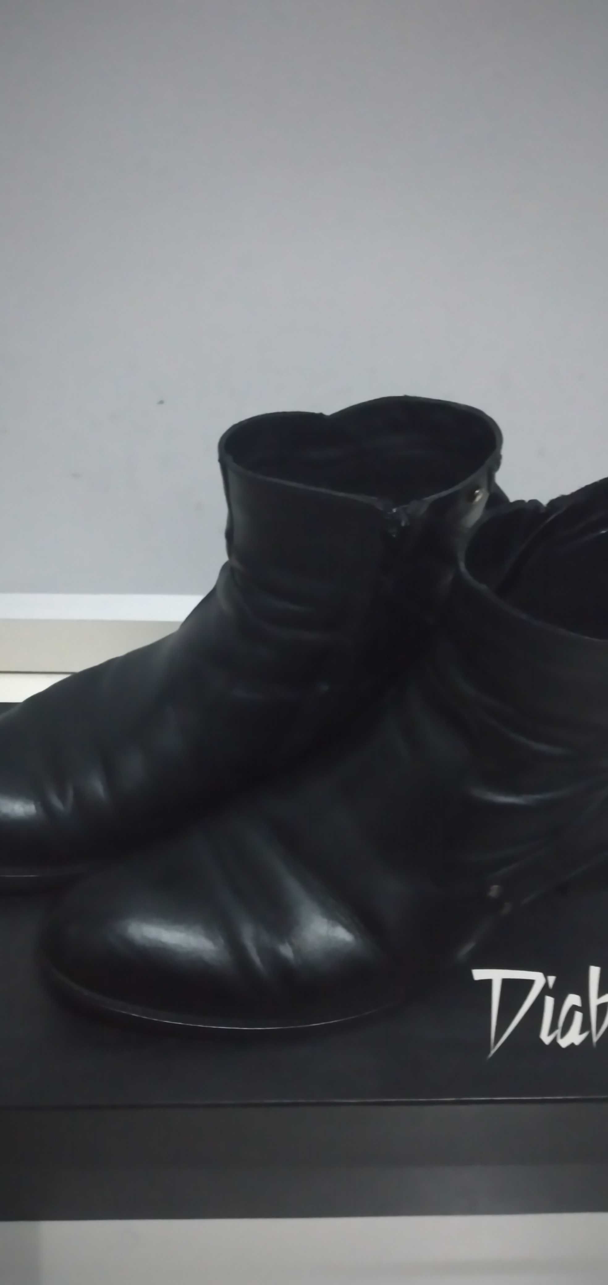 Buty Badura Diablo kozaki sztyblety kowbojki botki