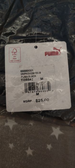 Футболка Puma graphics icon tee.