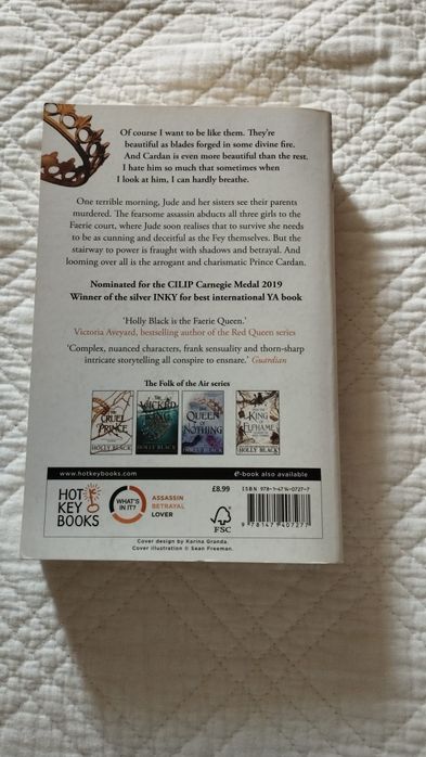 "the cruel prince" de Holly Black