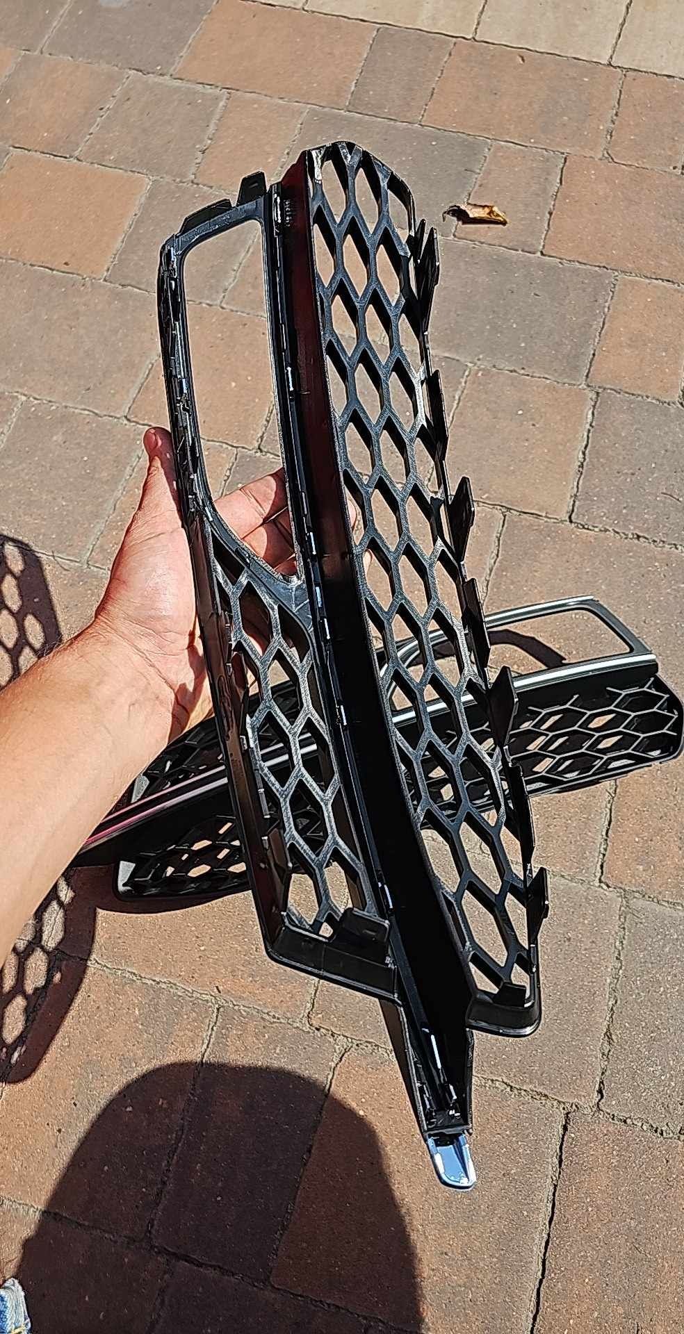 Kratka atrapa zderzaka PRAWA LEWA do AUDI S3 A3 8V SLine 2012-16
