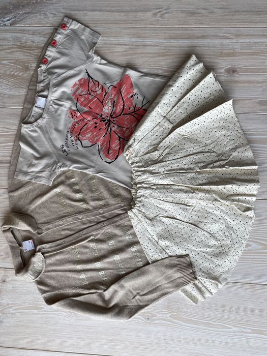 Dziewczynka zestaw 8szt cocodrillo zara reserved 122-134