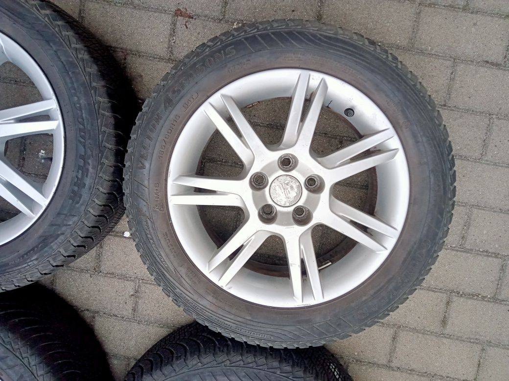 Koła zimowe 185/60/15 5x100 et 38 Seat Skoda VW Audi