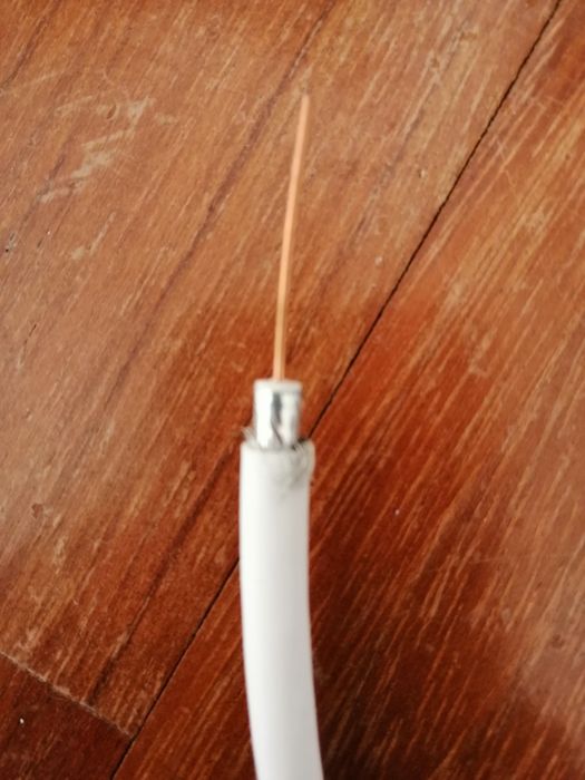 Cabo coaxial RG06, 75 metros