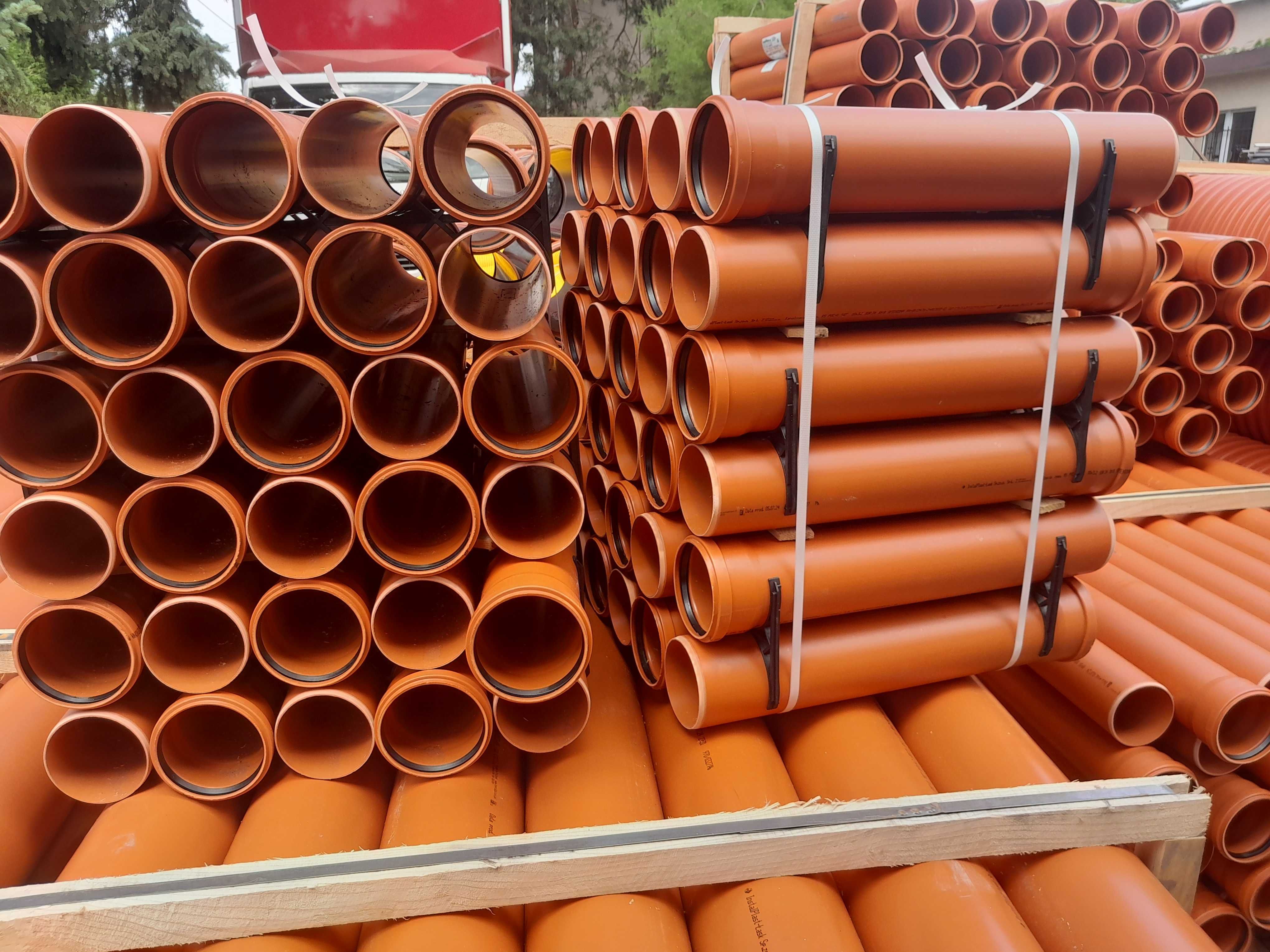 Rura kanalizacyjna PVC PCV lita SN8 fi 160 4,7mm