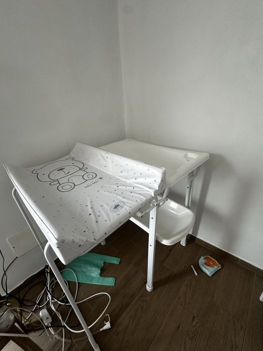 Trocador com banheira