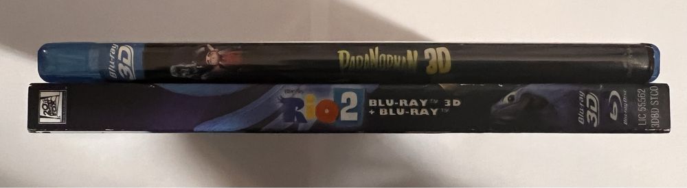 Filmy Blu-Ray 3D  2szt.