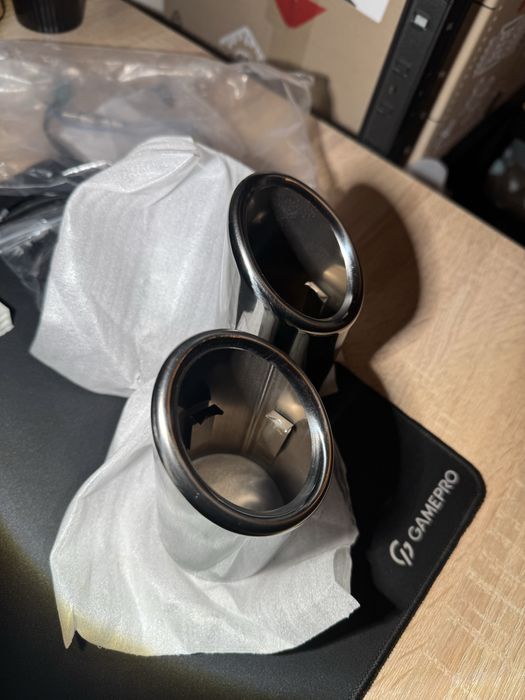 Насадки глушителя выхлопа  jetta 6