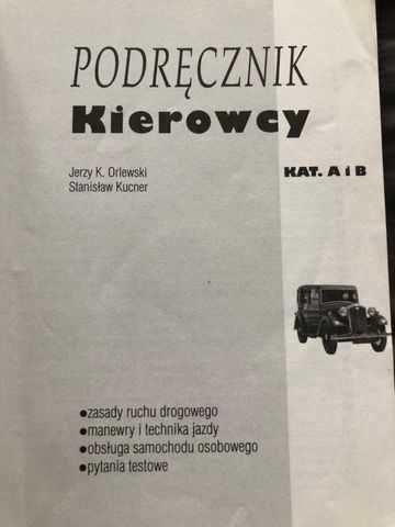 Podręcznik kierowcy  kat. A i B