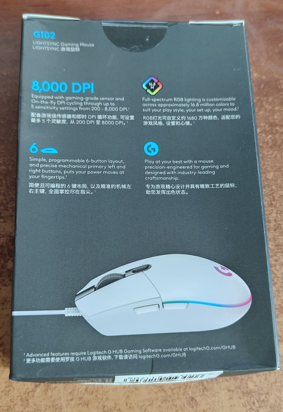 Logitech 304(black), g102 white/black Оригінал!!!
