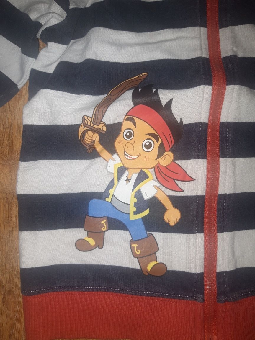 Bluza dla chłopca Jake i Piraci z Nibylandii, rozm.110/116