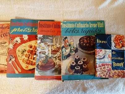 Mais de 300 livros, revistas e fascículos de receitas de gastronomia
