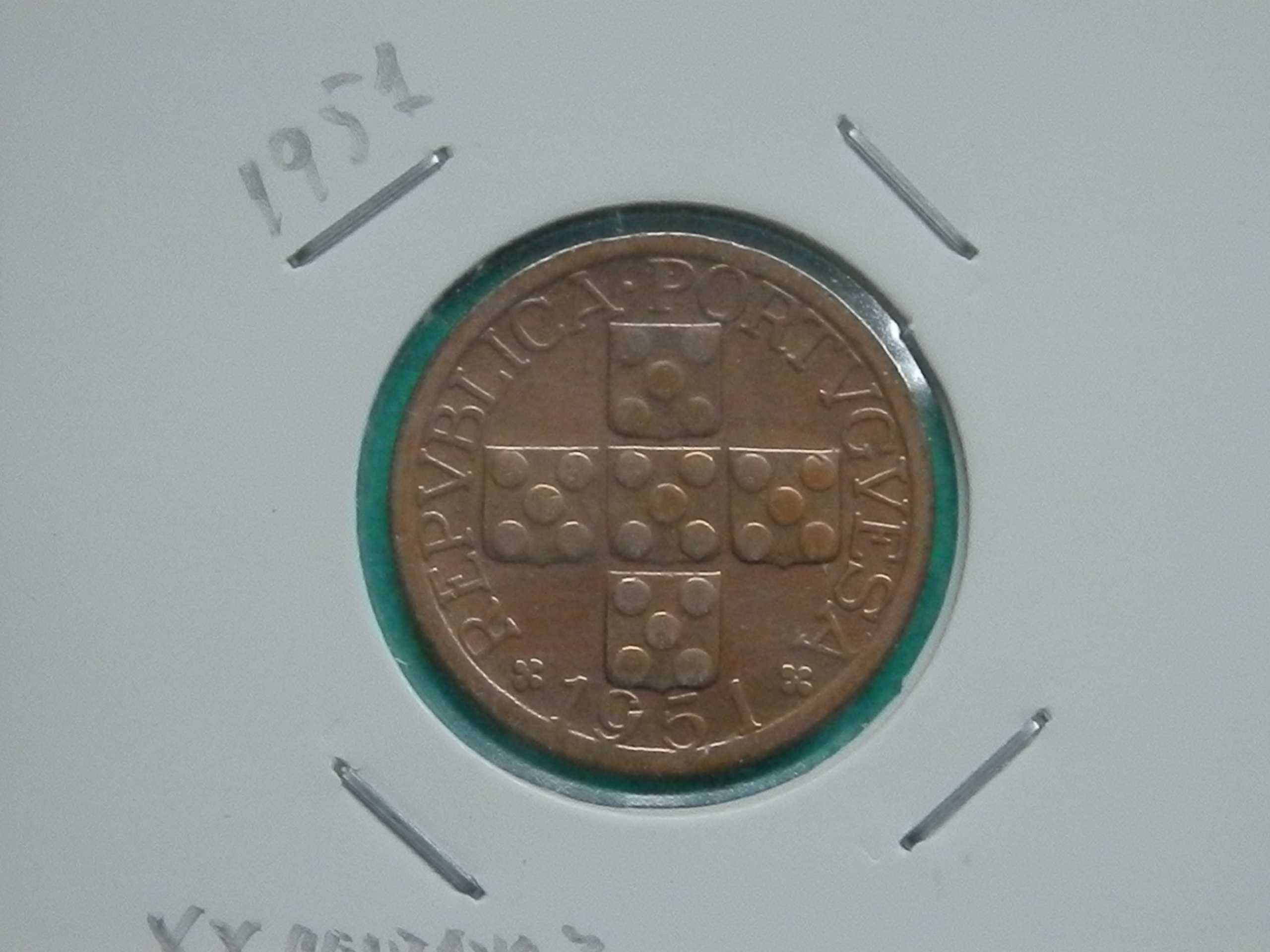 903 - República: XX centavos 1951 bronze, por 4,00