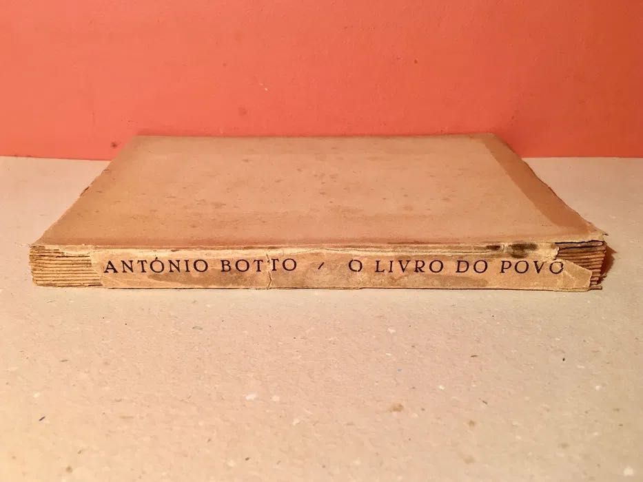 ANTÓNIO BOTTO - 1a edição - O Livro do Povo - 1944