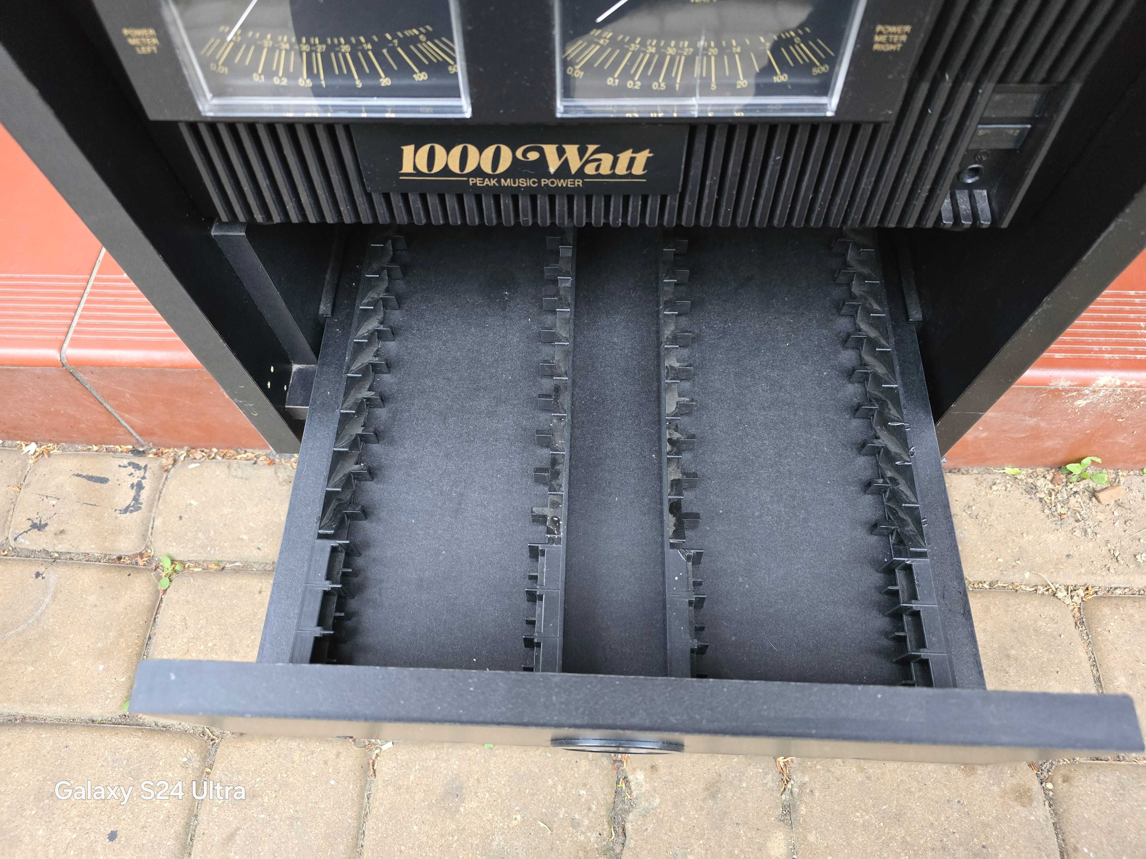 wieża schneider festiwal 2000 szafka końcówka mocy 1000w