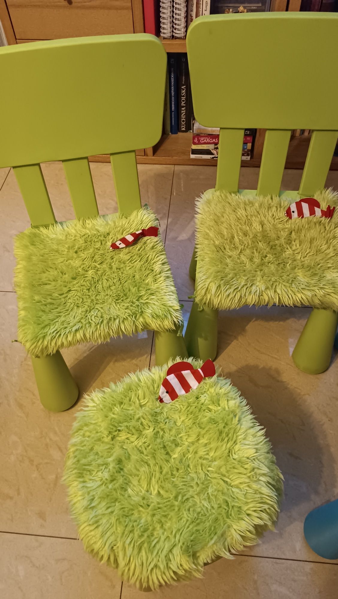 Stolik i krzesła Ikea mamut zestaw