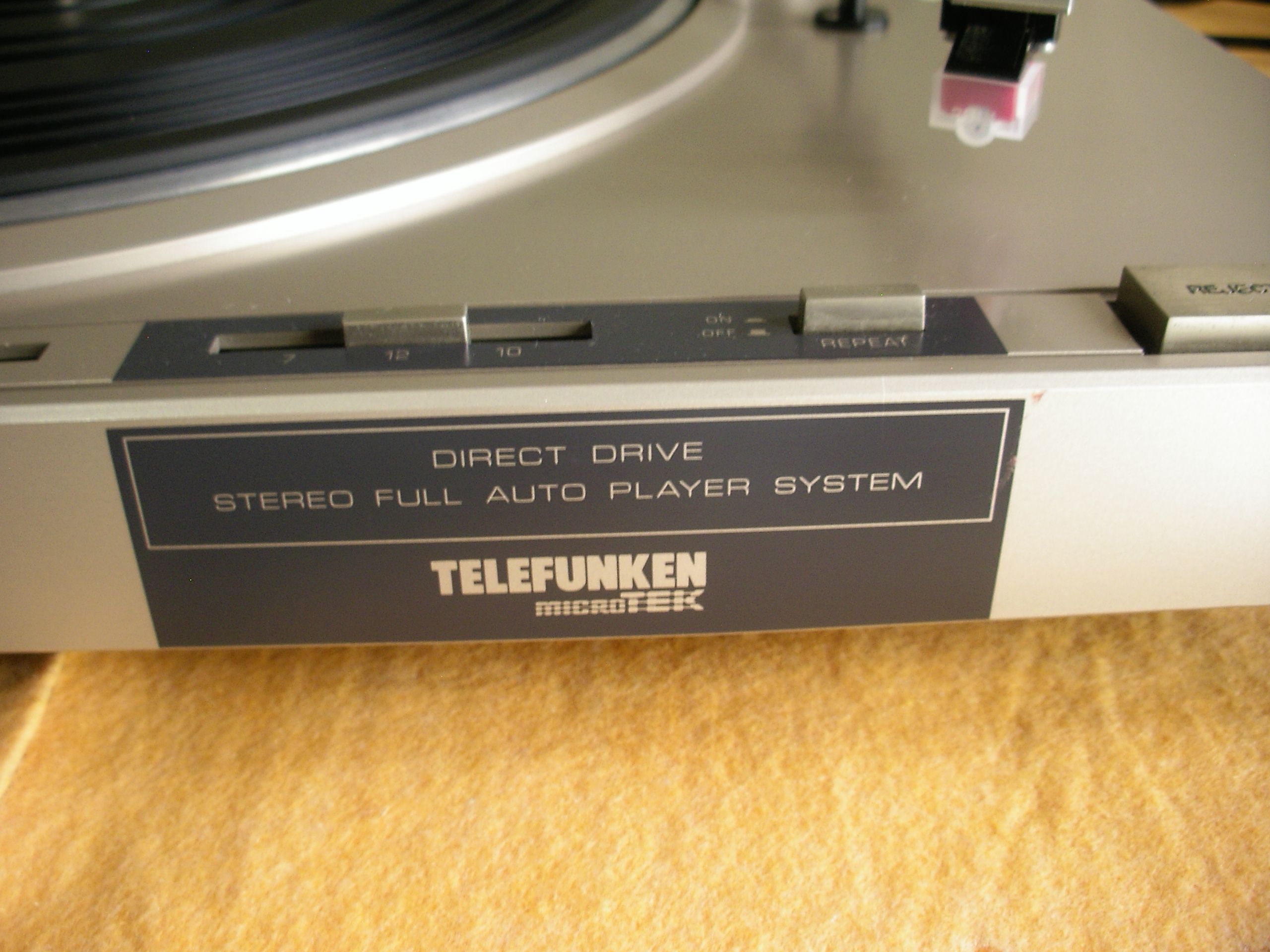 gira discos telefunken tfk p41