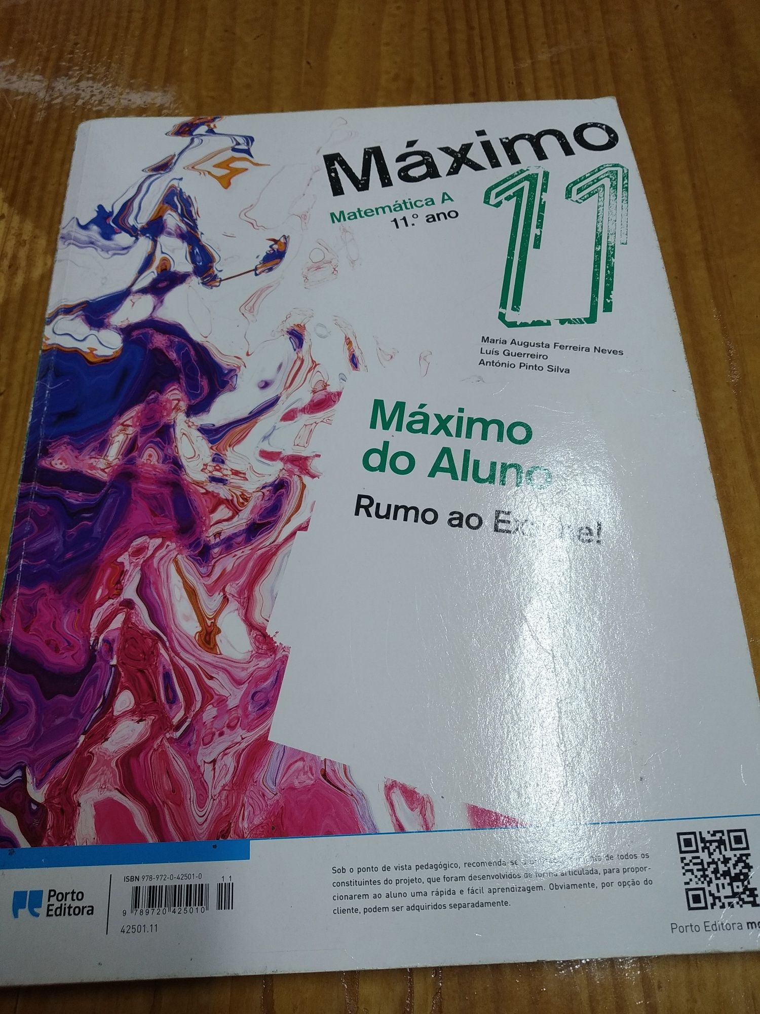 Caderno de atividades máximo 11 ano matemática A