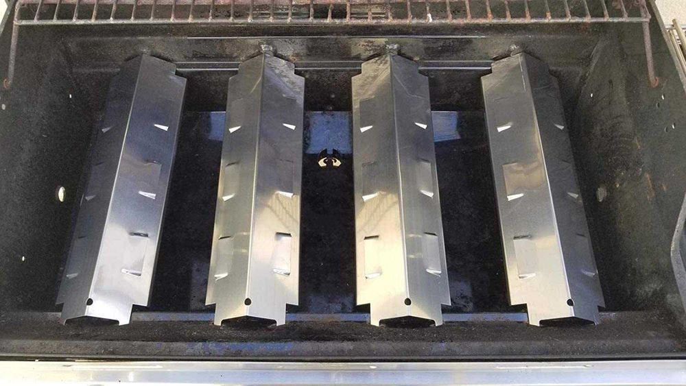 Aromatyzer Osłona na palnik grilla gazowego 37,15 x 10,8 cm Dyfuzor